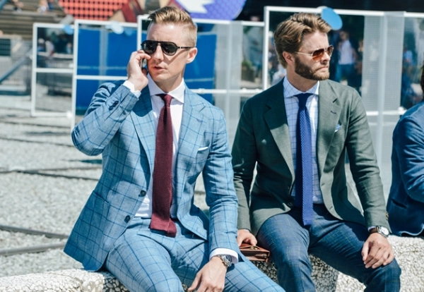 Suit xanh dương điểm nhấn cho phong cách quý ông - 3