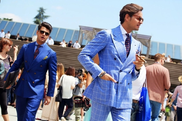 Suit xanh dương điểm nhấn cho phong cách quý ông - 7
