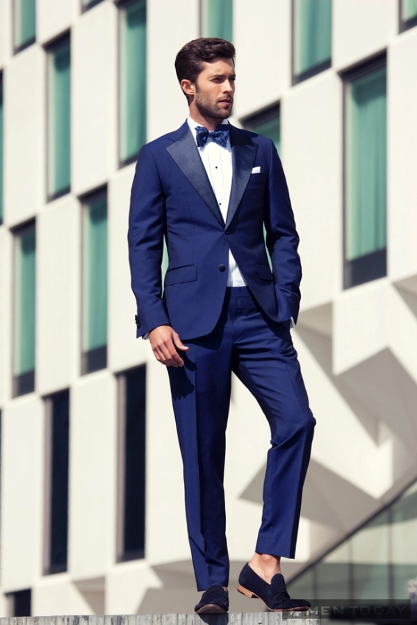Suit xanh dương điểm nhấn cho phong cách quý ông - 11