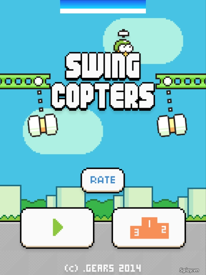 Swing copters game mới cực khó của ha dong - 3