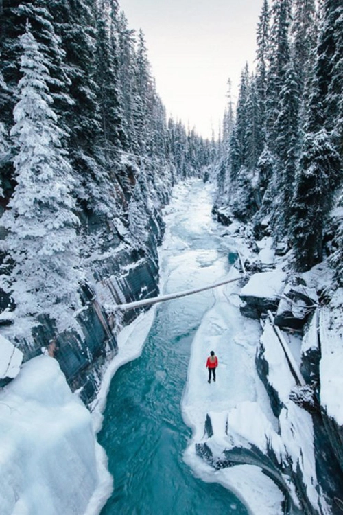 Thiên đường tuyết trắng ở canada - 6