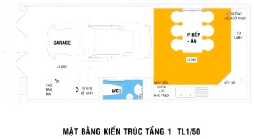 Thiết kế 5 tầng cho nhà nhỏ 37 m2 - 1