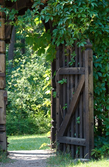Thiết kế cổng đẹp cho nhà vườn - 9