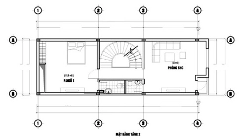 Thiết kế nhà 5x15m cho gia chủ sinh năm 1965 - 3