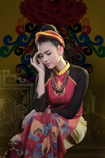 Thuận việt giới thiệu áo dài họa tiết hổ tại new york - 3