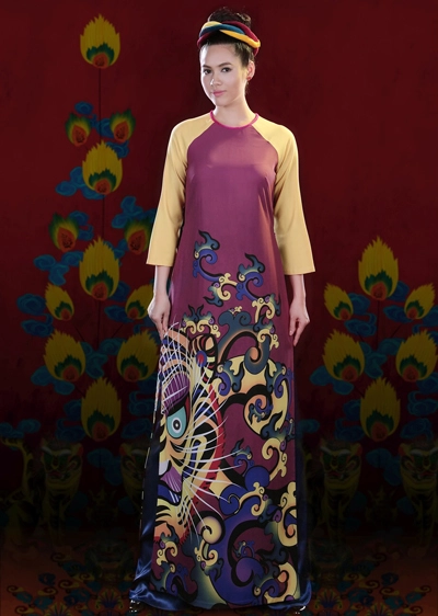 Thuận việt giới thiệu áo dài họa tiết hổ tại new york - 4