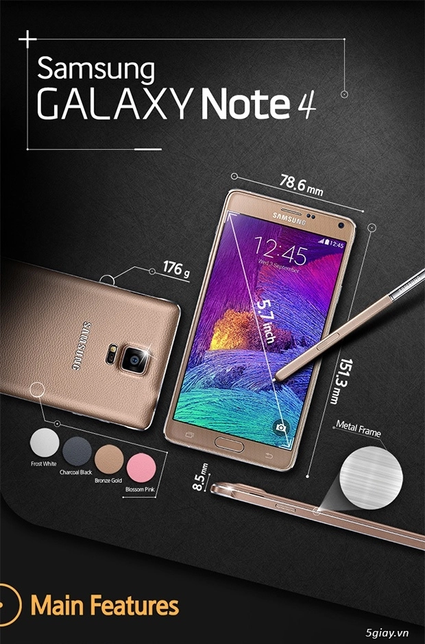 Tìm hiểu rõ hơn về samsung galaxy note 4 thông qua inforgraphic - 2