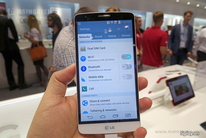 Điện thoại lg g3 stylus sở hữu camera chính 13mp - 1