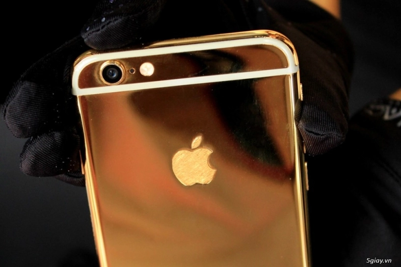 Trên tay iphone 6 mạ vàng tại showroom golden ace - 8