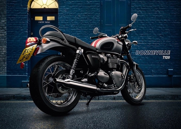 Triumph bonneville t120 mẫu xe cổ điển với nhiều công nghệ hiện đại - 3