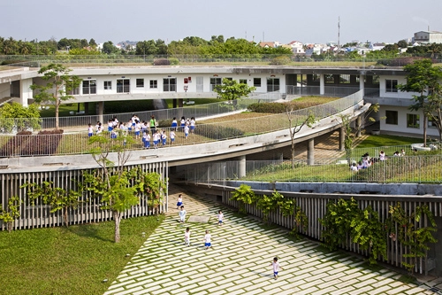 Trường mầm non xanh ở đồng nai vào top kiến trúc được thích nhất - 7