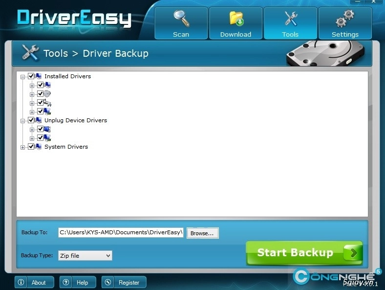 Tự tìm driver laptop bằng 1 cú click chuột với driver easy - 5