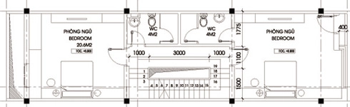 Tư vấn cải tạo nhà 45x17m trong khuôn viên dự án - 4