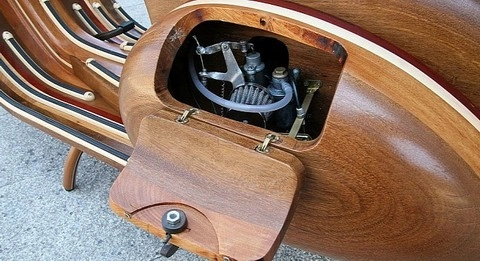 Vespa bằng gỗ - không gì là ko thể - 13