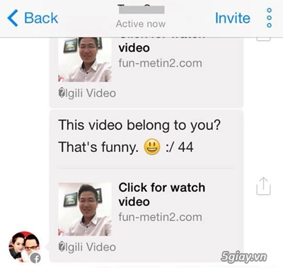 Xuất hiện virus lừa đảo trên facebook messenger - 1