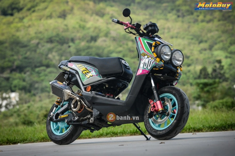 Yamaha bws-x độ cực chất của nữ biker xứ đài - 2