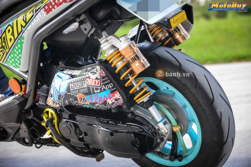 Yamaha bws-x độ cực chất của nữ biker xứ đài - 10