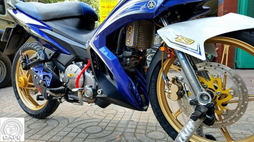 Yamaha exciter 135 độ dàn chân ấn tượng của p cafe racer - 10