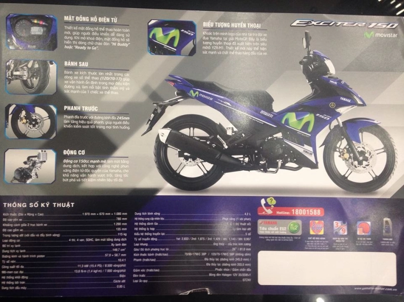 Yamaha exciter 150 m 2016 chuẩn bị tung ra thị trường việt nam - 4