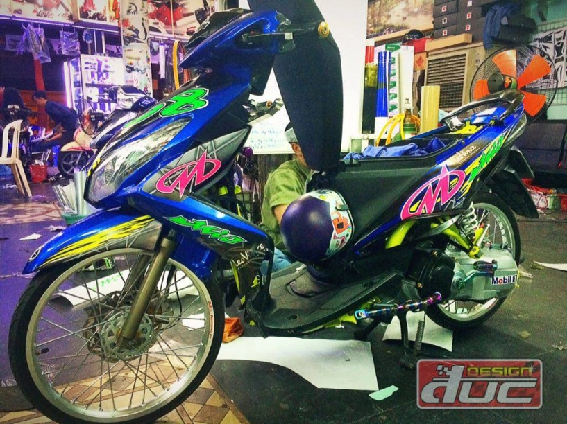 Yamaha luvias độ kiểng phiên bản đón giáng sinh - 1