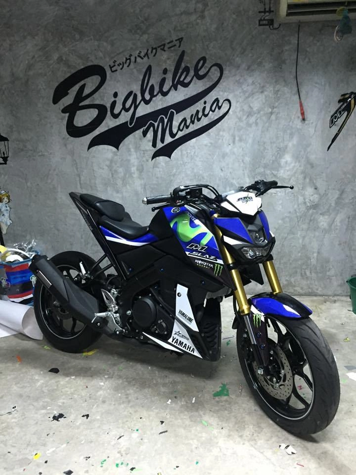 Yamaha m-slaz 2016 phiên bản custom movistar - 1