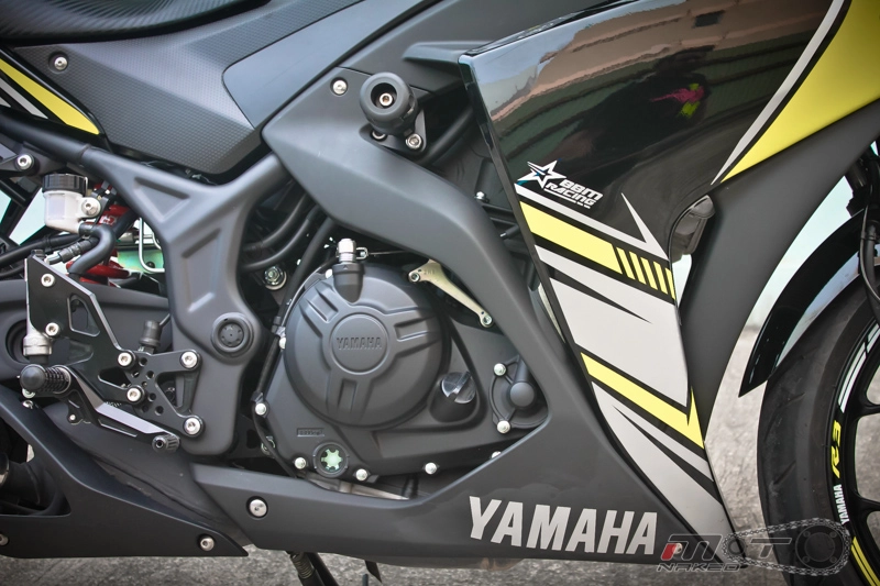 Yamaha r3 độ đậm chất thể thao với phiên bản boushi - 15