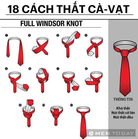 18 cách thắt cà vạt cho phái mạnh - 6