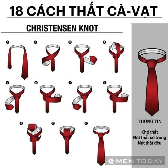 18 cách thắt cà vạt cho phái mạnh - 11