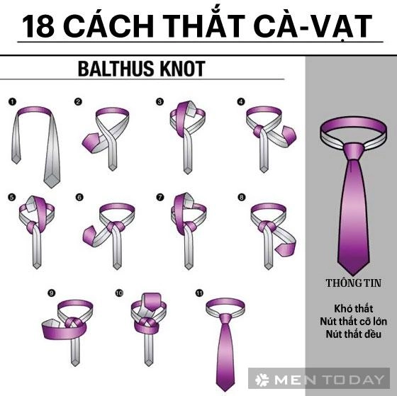 18 cách thắt cà vạt cho phái mạnh - 13