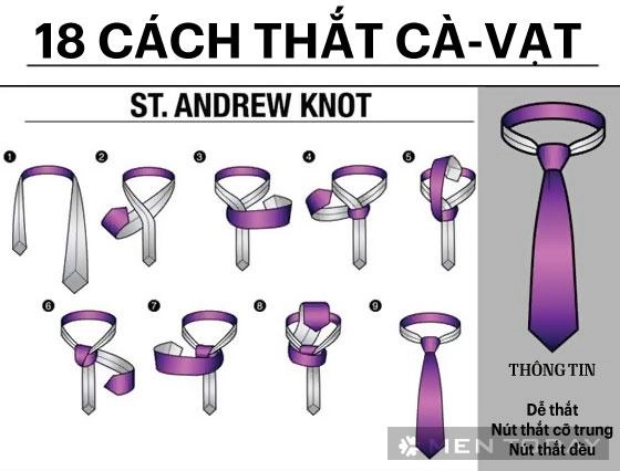 18 cách thắt cà vạt cho phái mạnh - 14