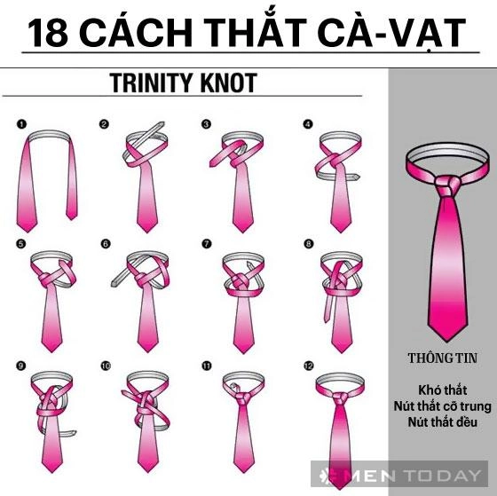 18 cách thắt cà vạt cho phái mạnh - 15