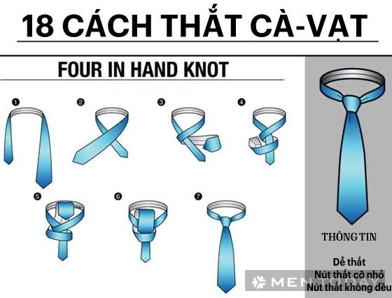 18 cách thắt cà vạt cho phái mạnh - 1