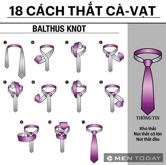 18 kiểu thắt cà vạt cho phái mạnh thêm lịch lãm p2 - 5