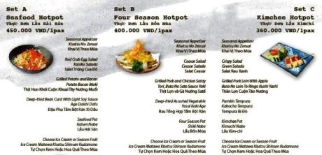 3 set menu mới của asahi hot pot - 2