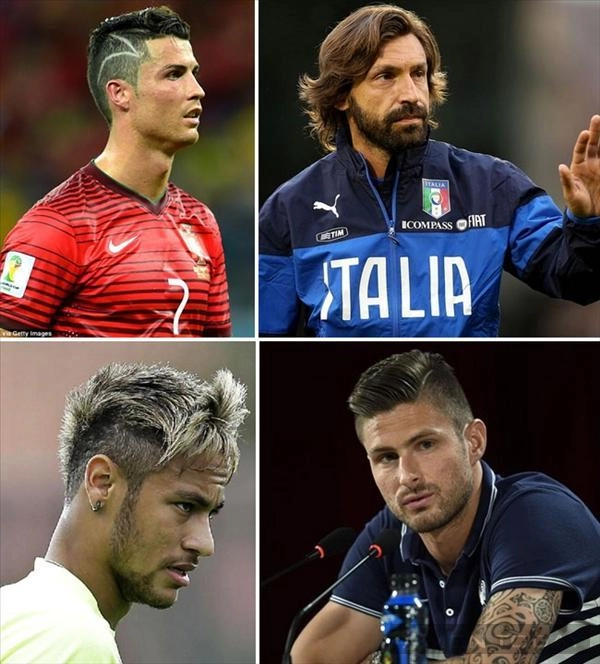 9 kiểu tóc đẹp và manly của cầu thủ world cup 2014 - 1