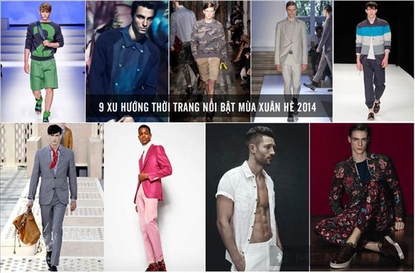 9 xu hướng thời trang nam nổi bật mùa xuân hè 2014 - 1
