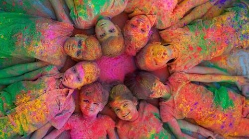 Ấn độ chìm trong sắc màu của lễ hội holi 2015 - 4