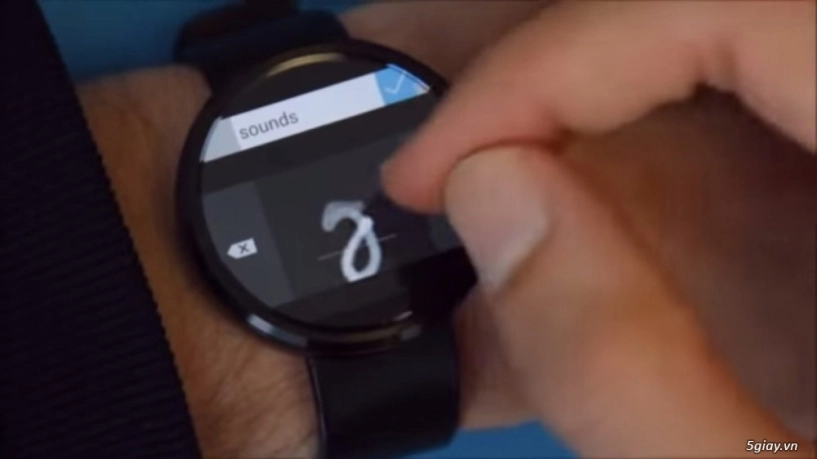 android wear microsoft ra mắt analog bàn phím vẽ tay cho smartwatch - 1