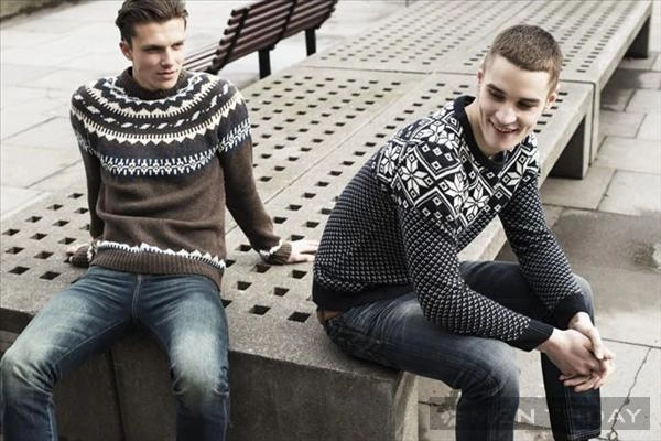 Áo len nam thu đông 2013 sự trở lại của phong cách truyền thống - 8