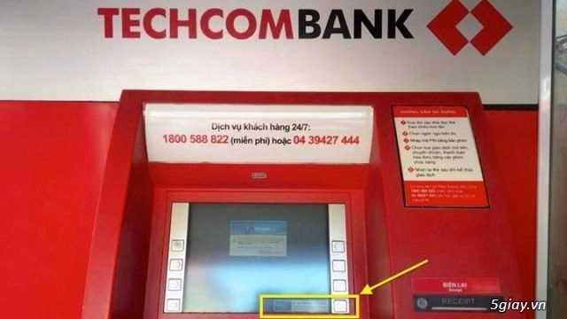 Atm ngân hàng techcombank sử dụng win xp khách hàng lo lắng - 1