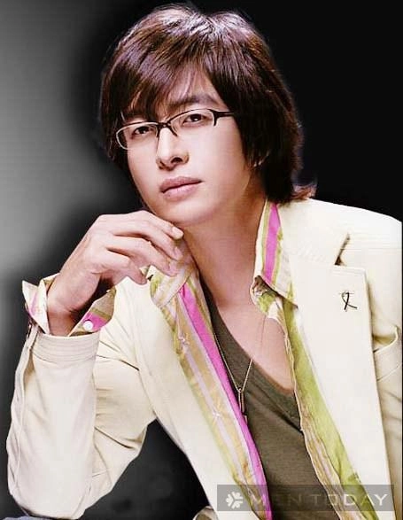 Bae yong joon bớt phần nam tính vì tóc dài - 4