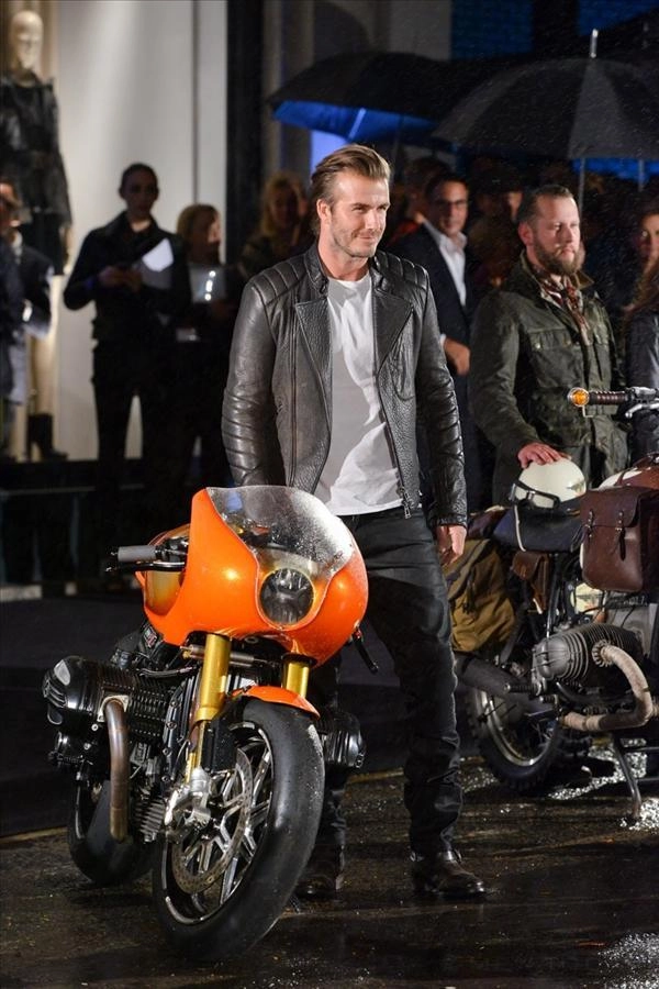 Biker man david beckham nam tính và bụi bặm - 2