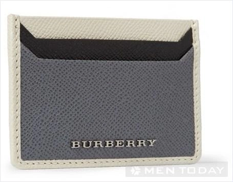 Bộ bao da ipad ví đựng card phong cách từ burberry - 4