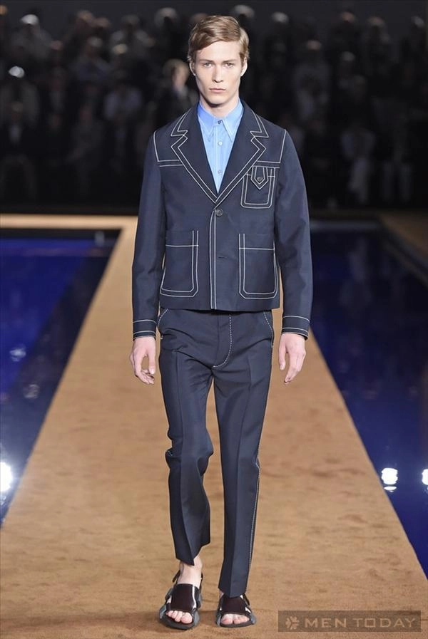 Bộ sưu tập thời trang nam xuân hè 2015 của prada - 3