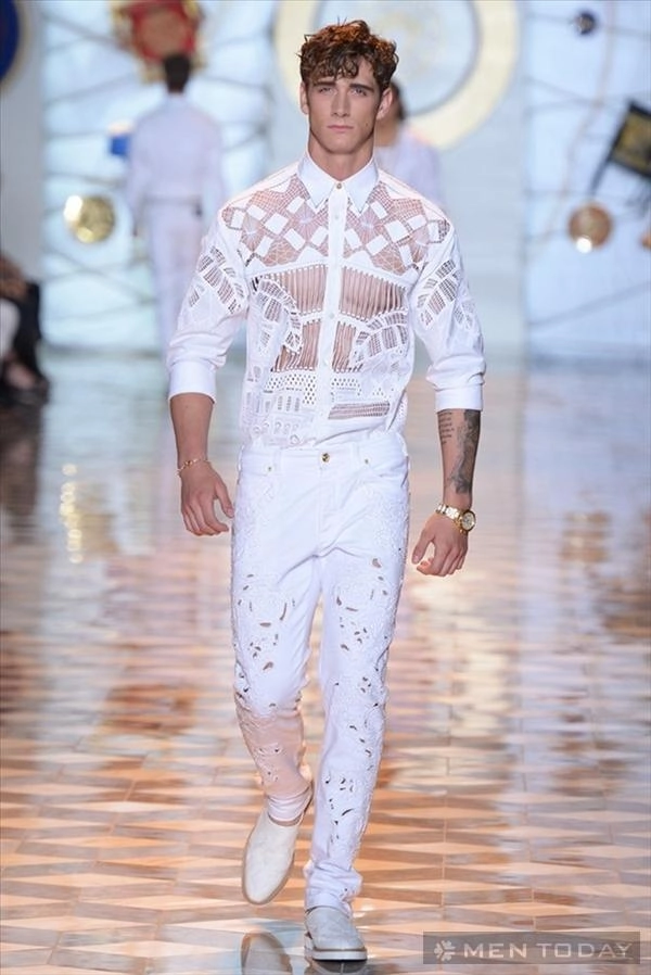 Bộ sưu tập thời trang nam xuân hè 2015 của versace - 9