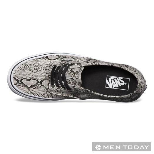 Bst giày sneakers da rắn sành điệu từ vans - 3