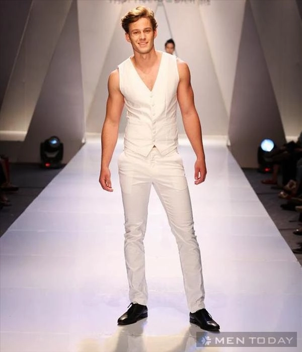Bst thời trang nam đầy sắc trắng cho chàng hè 2013 - 5
