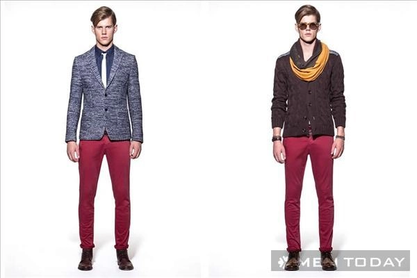 Bst thời trang nam thu đông 2013 đầy màu sắc từ david mayer naman - 6