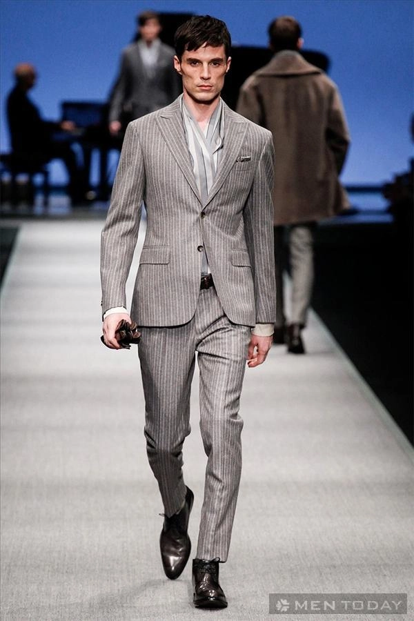Bst thời trang nam thu đông 2014 của canali mfw - 3