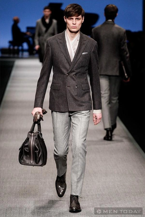 Bst thời trang nam thu đông 2014 của canali mfw - 5